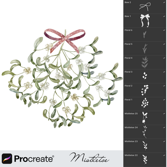 103 Mistletoe Brushes