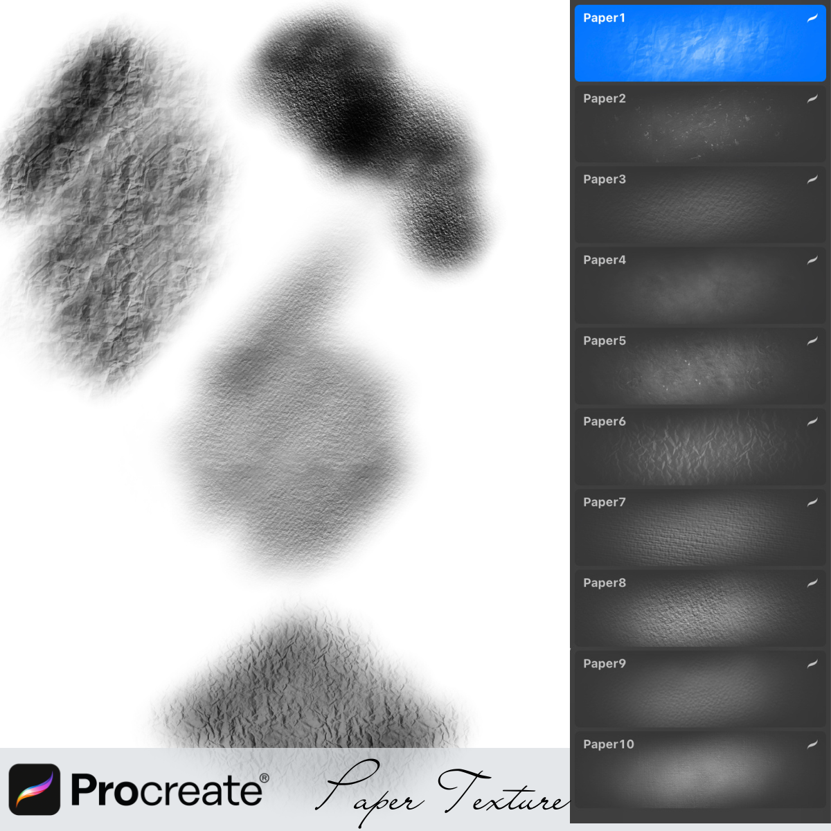 10 Paper Texture – Procreate Design | Take your creativity to new heights!