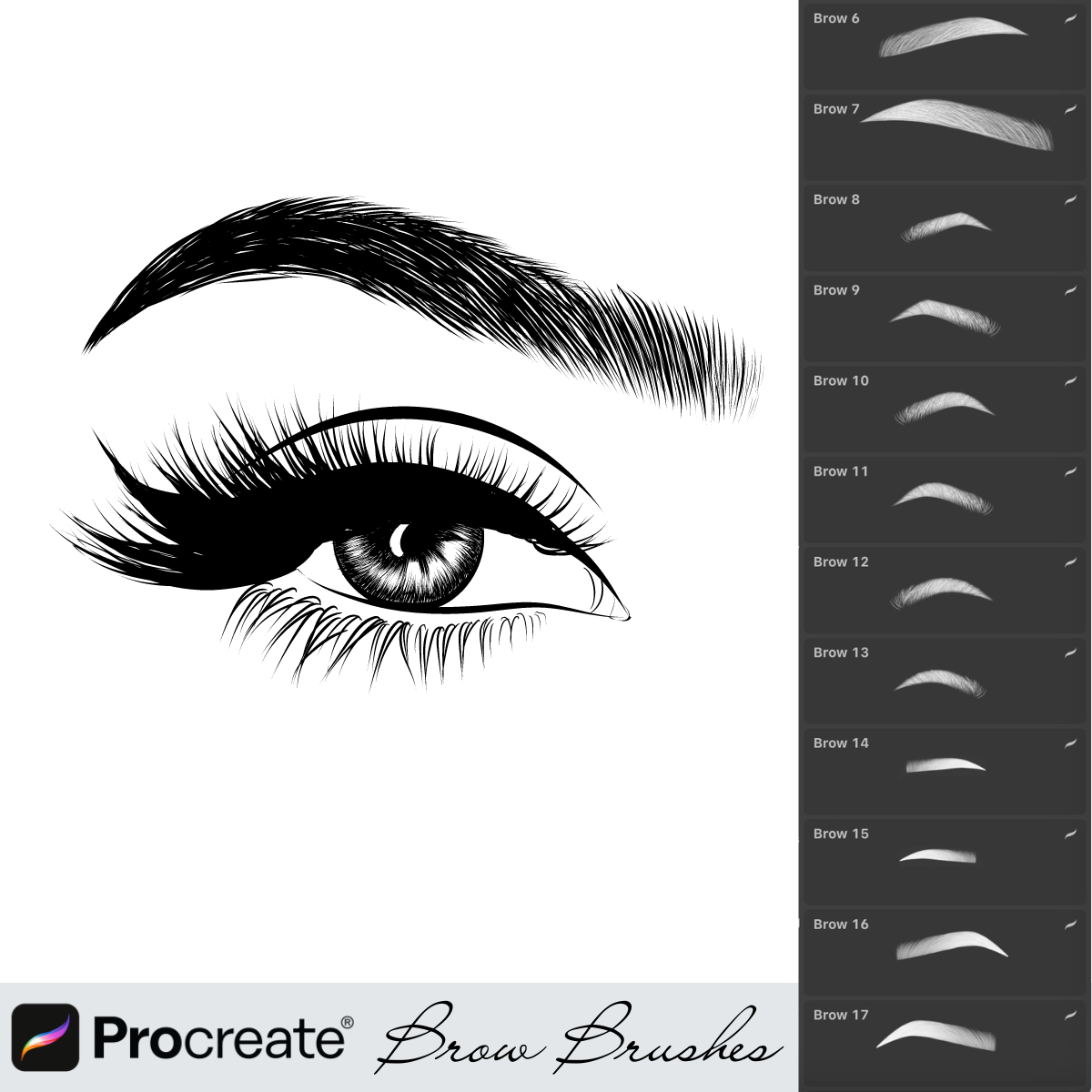 82 Brow Brushes